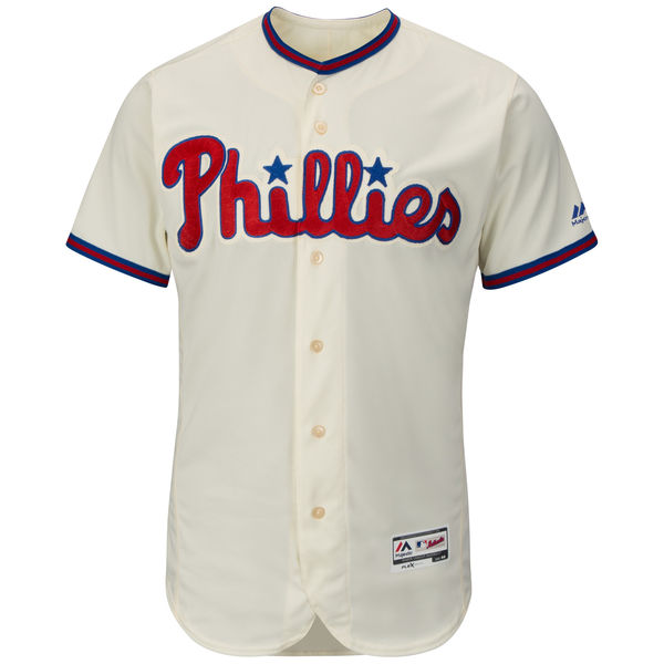 Men's Philadelphia Phillies Flex Base Custom Jersey MLBC0083